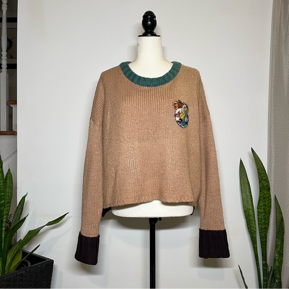 WHOLE HAUSS Vintage Smurfs Pullover Knit Sweater - Picture 10 of 11